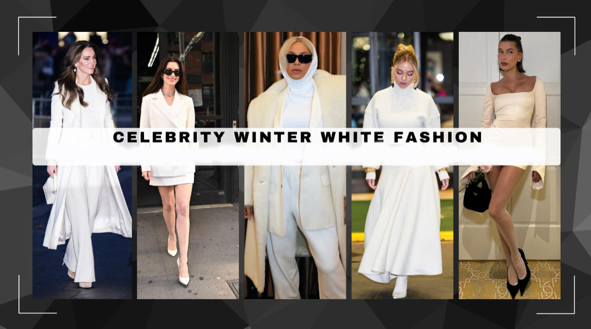 Celebrities Are Embracing Winter White Outfits Right Now — And We're Not  Mad About It